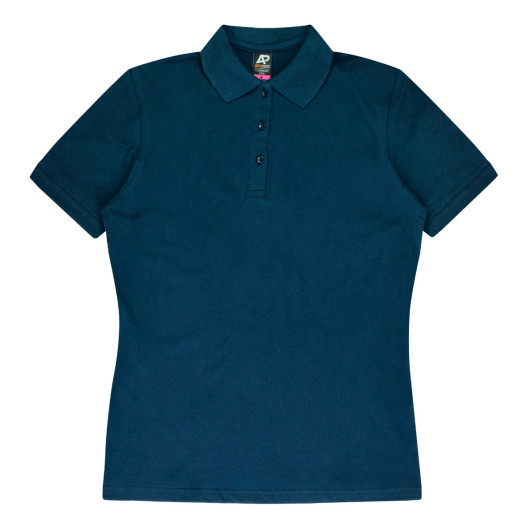 Clayfield Womens Polos Navy